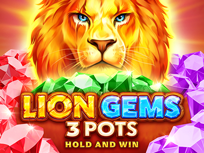Lion Gems 3 Pots: Hold and Win